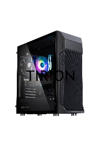 Компьютерный корпус ZALMAN Z1 PLUS, ATX, BLACK, WINDOW, 1x5.25