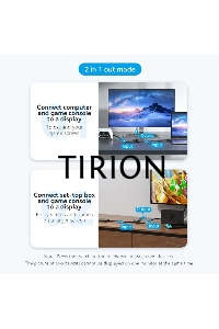 Переключатель - разветвитель Vention HDMI v2.0 4K двунаправленный 2x1/1x2