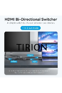 Переключатель - разветвитель Vention HDMI v2.0 4K двунаправленный 2x1/1x2