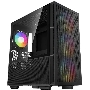 Компьютерный корпус DeepCool CH560 Black (R-CH560-BKAPE4-G-1) (ATX, без БП, 2хUSB, с окном)