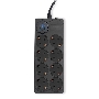 Сетевой фильтр Ippon BK-8-EU-3-10-B 3м (8 розеток) черный (коробка)