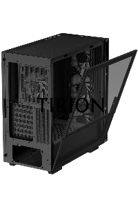 Компьютерный корпус DeepCool CH560 Black (R-CH560-BKAPE4-G-1) (ATX, без БП, 2хUSB, с окном)