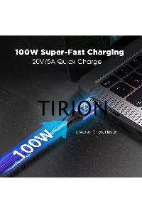Кабель Thuderbolt4/ USB4 Type C, 5K@60Hz, 40GBps, PD 100W, 5A, VCOM, 1.2м <CU540M-1.2M>