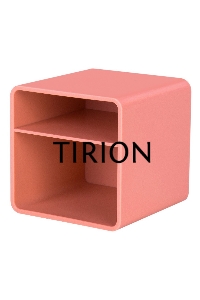 Подставка Deli NS011Pink Nusign 2отд. для письменных принадлежностей 84х84х86мм розовый пластик