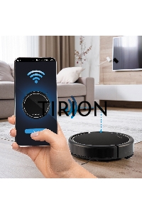 Робот-пылесос Coolfort CF-3200 черный, 2600 мAч Li-Ion, уборка сухая/влажная, пылесборник контейнер 0.3 л