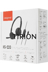 Наушники накладные Creative HS-220 2м проводные оголовье