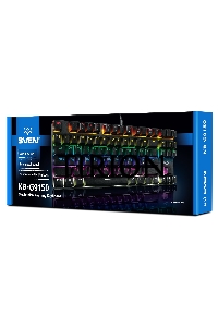 Игровая клавиатура SVEN KB-G9150 (Outemu Blue switches, USB, 87 кл., ПО, RGB-подсветка)