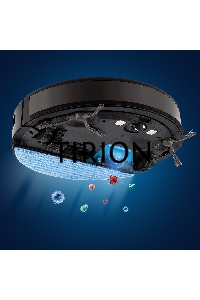 Робот-пылесос Coolfort CF-3200 черный, 2600 мAч Li-Ion, уборка сухая/влажная, пылесборник контейнер 0.3 л