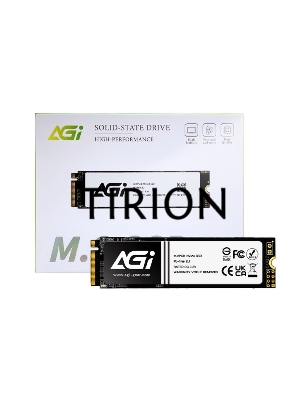 Накопитель SSD AGI AI198, 256Gb, PCIe 3.0 x4, M.2 2280, NVMe, R/W 1950/1200