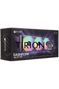 Система водяного охлаждения ID-Cooling Dashflow 360 XT Pro ARGB черный 120мм алюминий+медь 2150rpm 32.5db 4-pin 350W