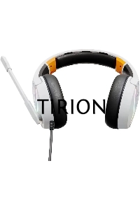 Наушники с микрофоном Оклик HS-L710G белый/черный