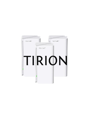 Трехдиапазонная гигабитная Wi-Fi Mesh система Tenda MX21 Pro (3-pack) AXE5700, 2,4/5/6 ГГц, до 5665 Мбит/с, 3x1Гбит/с