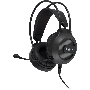 Наушники с микрофоном Оклик HS-L300G Black черный 2.2м мониторные USB оголовье (1796949)