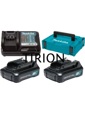 Батарея аккумуляторная Makita BL1016x2 CXT 12В 1.5Ач Li-Ion (З/У в компл.) (197643-8)
