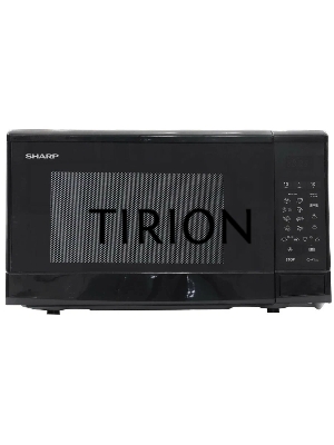 Микроволновая печь Sharp R20GM-BK2 черный, 20 л, 700 Вт, переключатели - сенсор