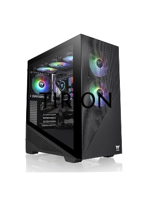 Компьютерный корпус Thermaltake Divider 370 TG ARGB/Black CA-1S4-00M1WN-00 /Win/SPCC/Tempered Glass*1/120mm ARGB PWM Fan*3