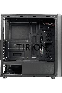 Компьютерный корпус Accord JP-VI черный без БП ATX 2xUSB2.0 1xUSB3.0 audio bott PSU
