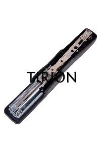 Степлер настольный Deli E0464BLACK Exceed 24/6 26/6 (25листов) черный 100скоб металл/пластик закрытый/открытый коробка