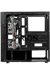 Компьютерный корпус Accord JP-VI черный без БП ATX 2xUSB2.0 1xUSB3.0 audio bott PSU