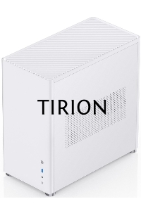 Корпус JONSBO D40 White без БП, боковая панель из закаленного стекла, mini-ITX, micro-ATX, ATX, белый