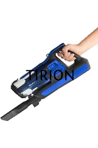 Пылесос вертикальный Blackton Bt VCA1401B черный-синий, питание от аккумулятора, 120 Вт, уборка сухая, пылесборник 0.6 л, работа от АКБ max 40 мин