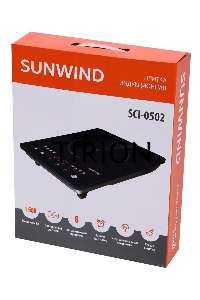 Плита индукционная SunWind SCI-0502 черный стеклокерамика (настольная)