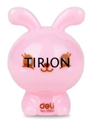 Точилка для карандашей ручная Deli Rabbit E0560 1 отверстие пластик ассорти блистер
