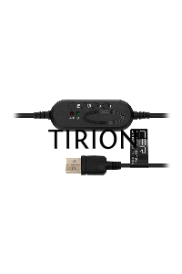 Гарнитура CBR CHP 353M Black, проводная стерео, микрофон с шумоподавл., USB, регул. оголовья, длина кабеля 2,2 м, цвет чёрный