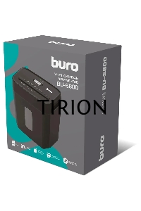 Шредер Buro Office BU-S800 (секр.P-4) фрагменты 10лист. 21лтр. пл.карты
