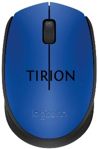 Мышь беспроводная Logitech M170 синий, 1000 dpi, радиоканал, USB, кнопки - 3