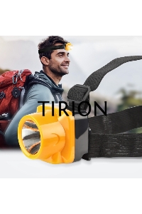 Фонарь налобный светодиодный Трофи TG1 аккумуляторный, яркий, 4V0.5Ah, 1xLED, ЗУ 220V