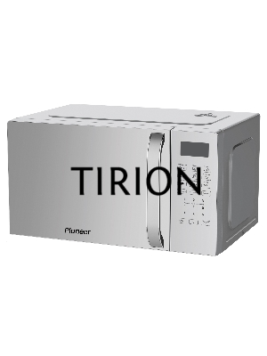 Микроволновая печь Pioneer MW255S серебристый, 20 л, 700 Вт, переключатели - сенсор