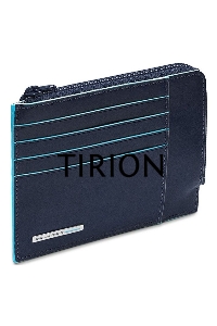 Чехол для кредитных карт Piquadro Blue Square PU1243B2R/BLU2 синий натур.кожа
