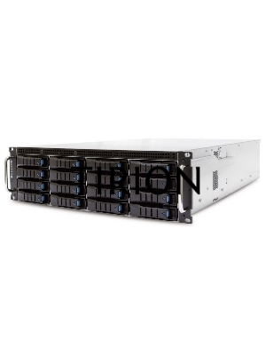 Серверный корпус AIC RSC-3ET, 3U, 16xSATA/SAS HS 3,5/2,5