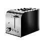 Тостер BQ T2000 Steel-Black, Мощность 850 Вт, 7 степеней поджаривания