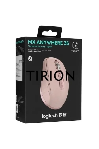 Мышь беспроводная/проводная Logitech MX Anywhere 3S розовый, 8000 dpi, радиоканал, Bluetooth, USB, кнопки - 6