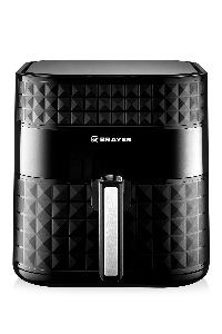 Аэрогриль BRAYER BR2035 черный, 1800 Вт, 6 л, упр. - сенсор, программ - 7
