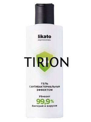 Гель-антисептик Likato 400 мл (белый флакон и черный диск-топ )
