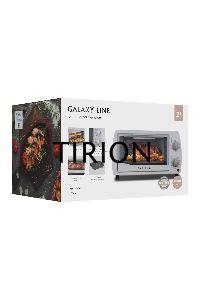 Мини-печь Galaxy Line GL 2626, белый, 10 л, 1000 Вт, таймер на 60 минут, индикатор работы, автоотключение