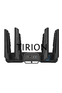 Маршрутизатор ASUS GT-BE19000, черный/красный, 90IG0850-MO9A0V