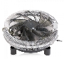 Кулер для процессора Crown CM-S1250TPWM v2 серебристый/черный, 95 мм, алюминий, 2000 об/мин, 28.7 дБ, 4 pin, 125 Вт, 53 мм
