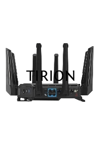 Маршрутизатор ASUS GT-BE19000, черный/красный, 90IG0850-MO9A0V
