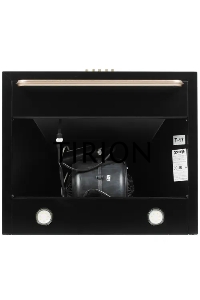 Вытяжка настенная Gorenje WHC63CLB, ширина 60 см, 650 м3/ч, Отвод воздуха и рециркуляция, цвет: антрацит