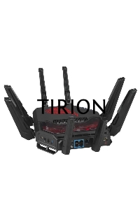Маршрутизатор ASUS GT-BE19000, черный/красный, 90IG0850-MO9A0V