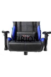 Кресло игровое Бюрократ VIKING 5 AERO BLUE черный/синий искусственная кожа