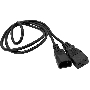 Шнур питания Lanmaster LAN-PP19/14-5.0-BK C19-С14 проводник.:3x0.75мм2 5м 220В 10А черный
