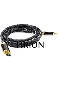 Кабель HDMI 19M/M,ver. 2.1, 8K@60 Hz 2m метал разъемы, нейлоновая оплетка Telecom <TCG300-2M>