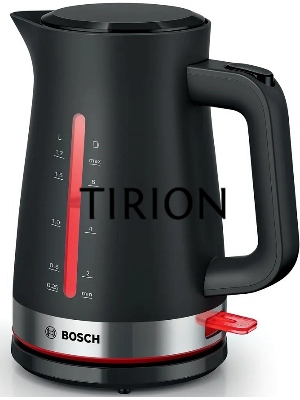 Чайник электрический Bosch TWK4M223 1.7 л, 2400 Вт, черный