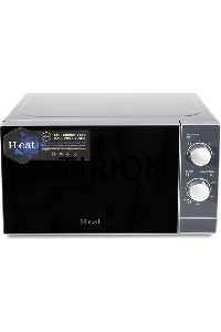 Микроволновая печь Horizont H-eat MWS-2001S серебристый, 20 л, 700 Вт, переключатели - поворотный механизм