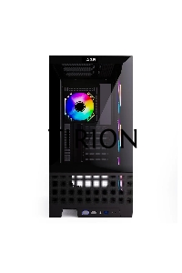 Компьютерный корпус ABR MINI PRO (1*USB 3.0, 1*USB Type-C, HD Audio, 4xRGB Fan, ATX, Micro-ATX, ITX)